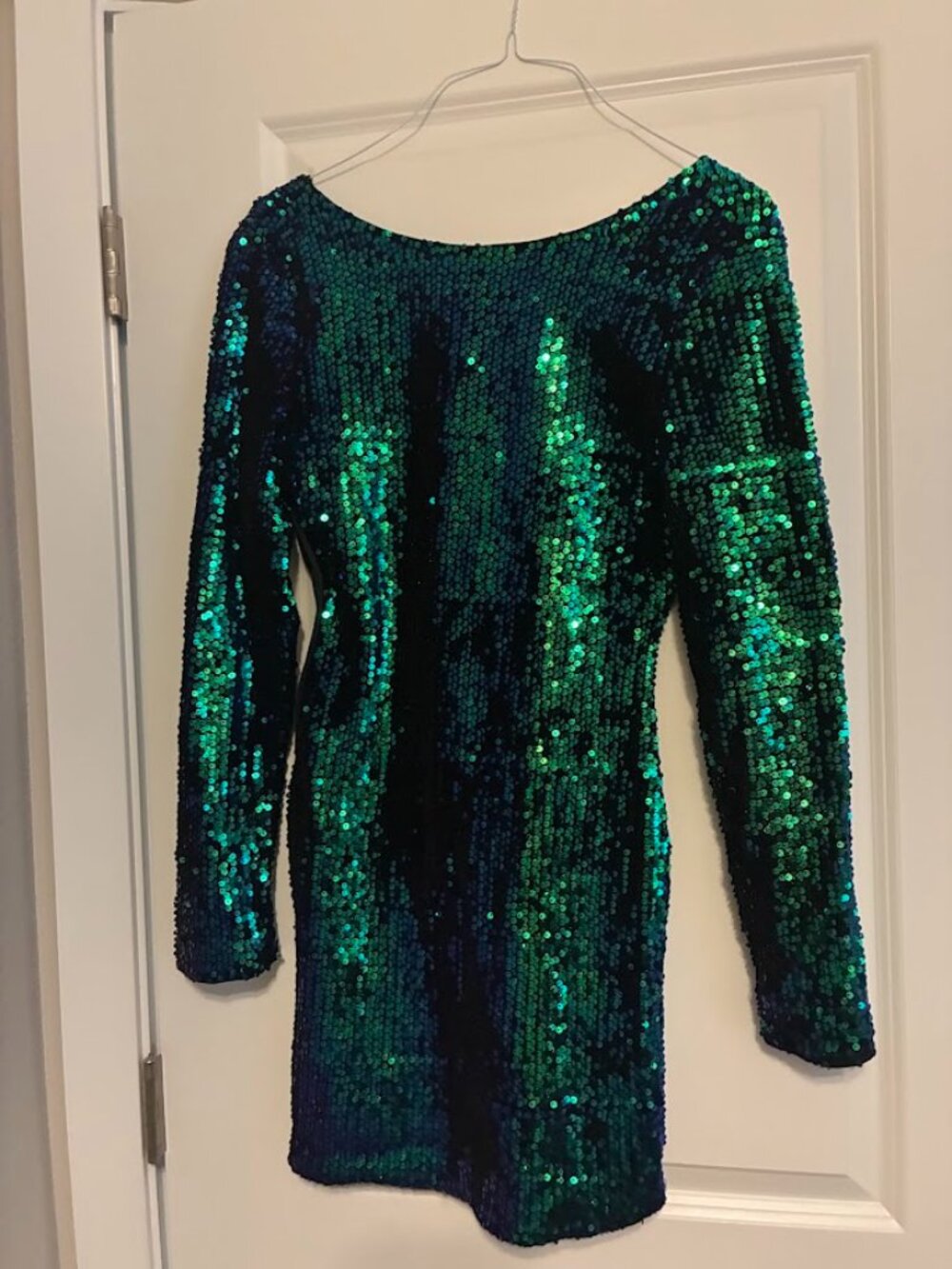 Sequined Mini Dress